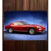 Металлическая табличка Ferrari 275 GTB 6C Scaglietti Shortnose 262